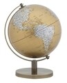 Globe Orange Fénydekoráció, Mauro Ferretti, Ø20x28 cm, aranyszín/ezüstszín