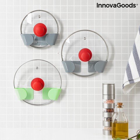 InnovaGoods 3 db Felfüggeszthető fedőtartó