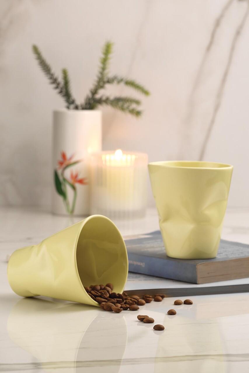 Kutahya Porselen 2 db Kávés csésze, CRH02EKF0009, 120 ml, porcelán